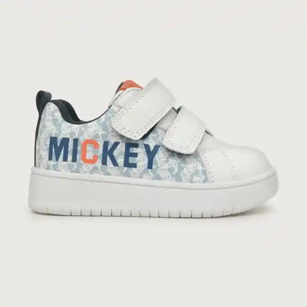 Zapatillas Urbana Disney Mickey Niño Blanco Talla 28 Opaline