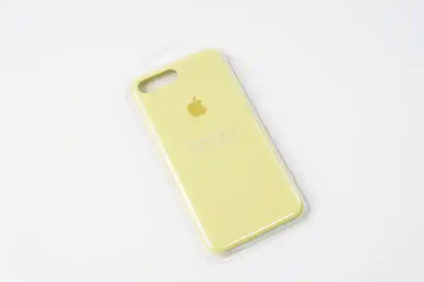 Silicone Case Amarilla Para iPhone 7p/8 Plus