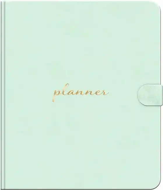 Planner Botanico Ecocuero Verde