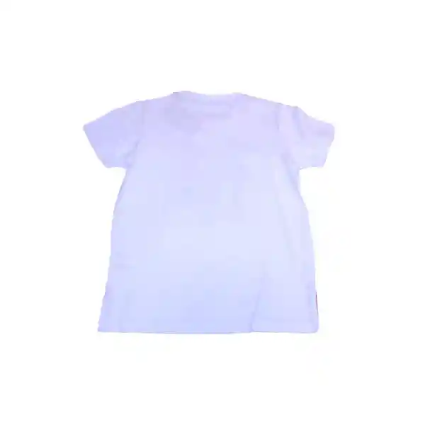 Polera Niño Blanco Pillin 6 a