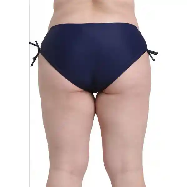 Bikini Calzón Ajustable Caderas Azul Marino Talla L Samia