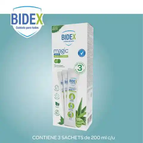 Bidex Jabón en Polvo Pack Recarga Magic Aloe Refill