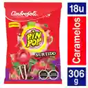 Pin Pop Bombón de Caramelo con Chicle Surtido