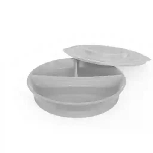 Twist Shake Plato Dividido Twist Shake 6 + M Gris Pastel - TS302