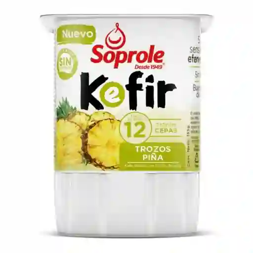 Soprole Kefir Yogurt Trozos Pina