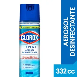 Aerosol Desinfectante Clorox Expert Original 332 Ml