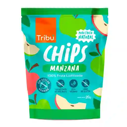 Tribu Chips Manzana Liofilizada