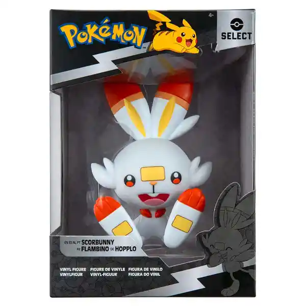 Pokémon Figura de Colección Vinilo Scorbunny 10 cm