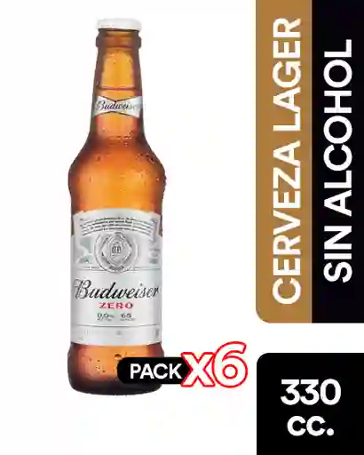 Budweiser Zero 6Pack