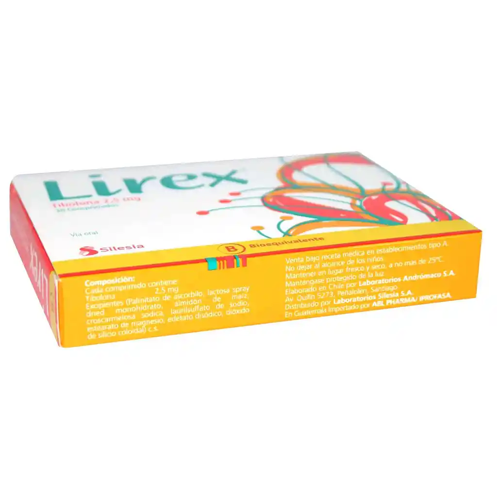 Lirex Menopausia Com.2.5Mg.30