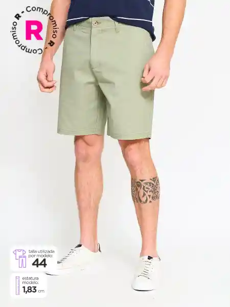 Kenneth Stevens Bermuda Bas Verde Claro 46 SS25