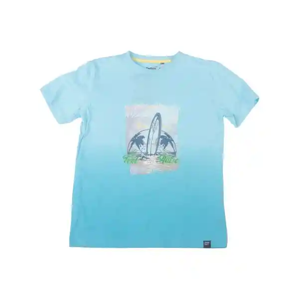 Polera Niño Celeste Pillin 6 a