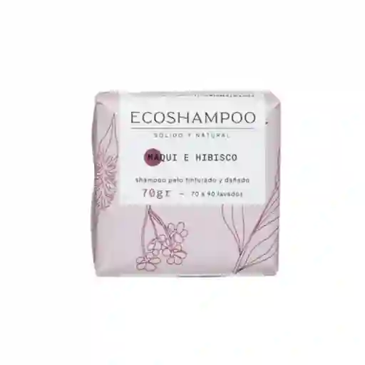 Ecoshampoo Shampoo en Barra Hibisco y Maqui
