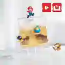 Súper Mario Juego de Balancín Escena Desierto