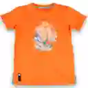 Polera Niño Naranja Talla 12 A Pvy665-23Nar Pillín