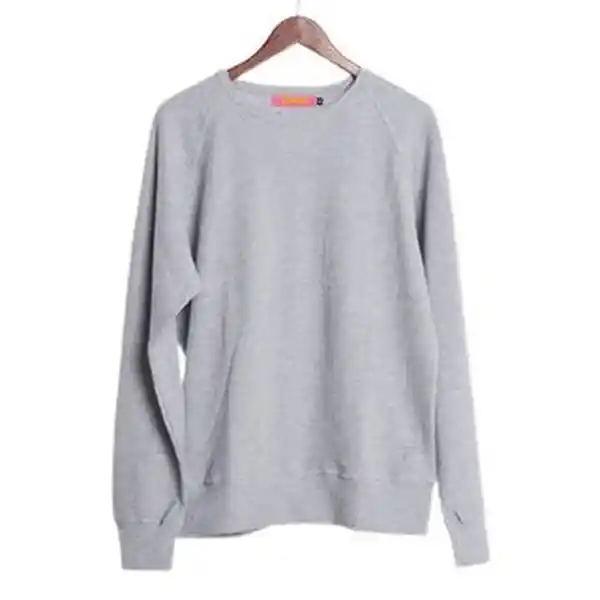 Suéter Chaleco Waffle Gris Talla L