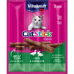 Vitakraft Snack para Gatos Sabor a Pato y Conejo