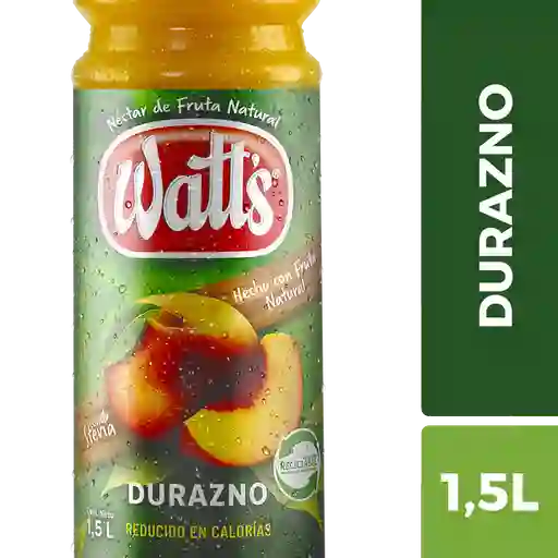 Watts Nectar Sabor Durazno 