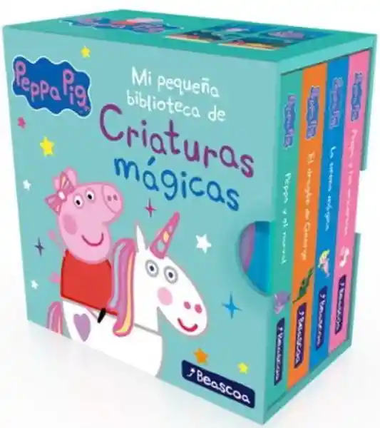 Peppa Pig mi Pequeña Biblioteca de Criaturas Magicas - Hasbro