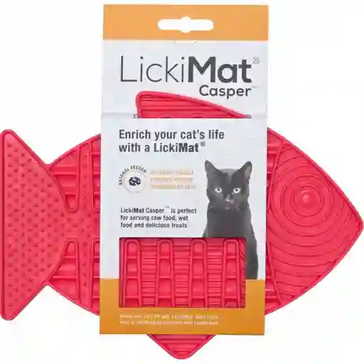 Lickimat Comedero Casper Coral