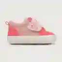 Zapatillas Urbana Velcro Print de Niña Bebé Rosado T.15 Opaline