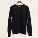 Suéter Chaleco Waffle Carbon Talla M