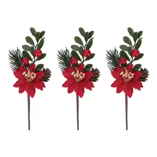 Set de Ramo Navidad Decorativos Pequeños Casaideas