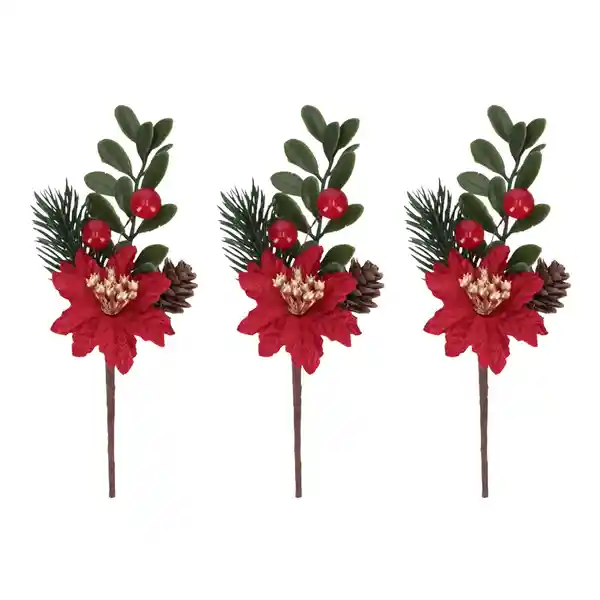 Set de Ramo Navidad Decorativos Pequeños Casaideas