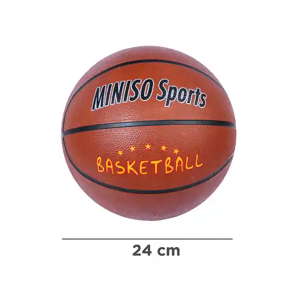 Pelota de Basketball Clásica de Goma Sports Miniso