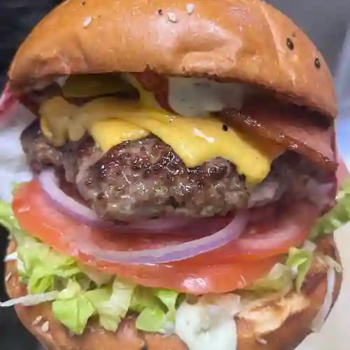 Hamburguesa Explosión Americana