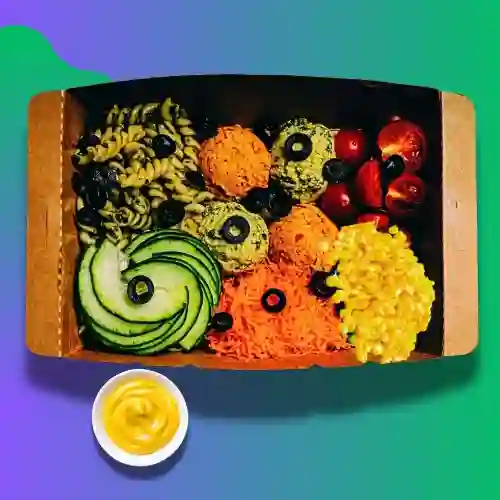 Mix de Hummus (Albahaca y Zanahoria)