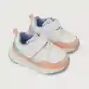 Zapatillas Deportiva de Niña Blanco Talla 24 Opaline