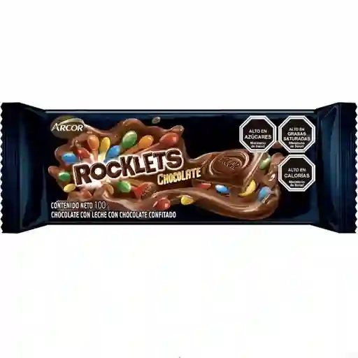 Rocklets Snack Chocolate Con Leche Confitado