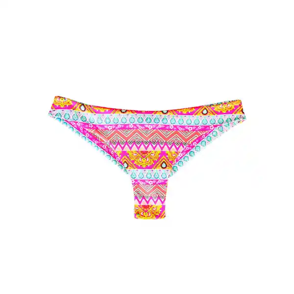 Bikini Calzón Tanga Costura Invisible Est Fucsia Talla XL Samia