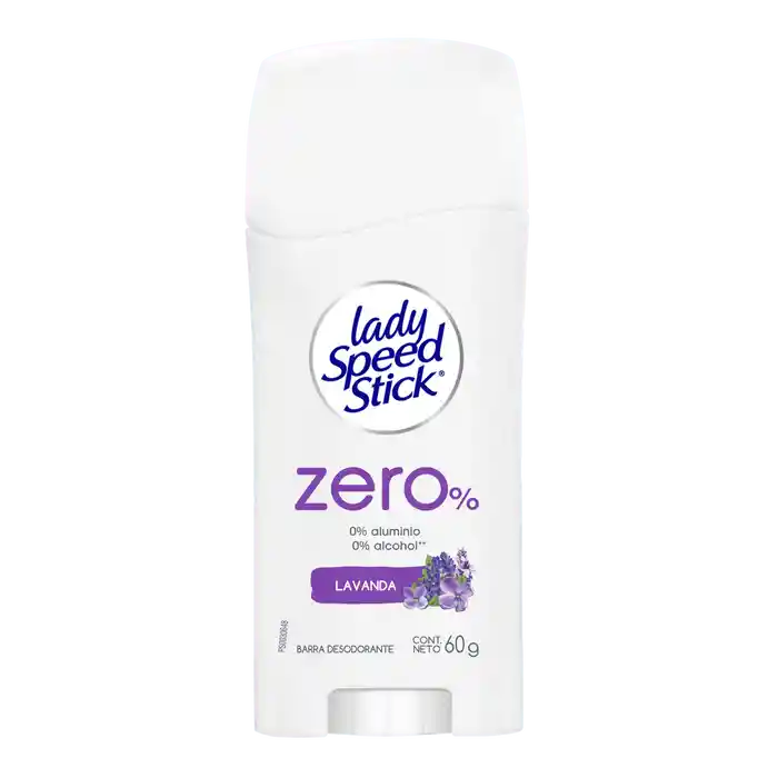 Desodorante Lady Speed Stick Zero% Lavanda en Barra 60 g