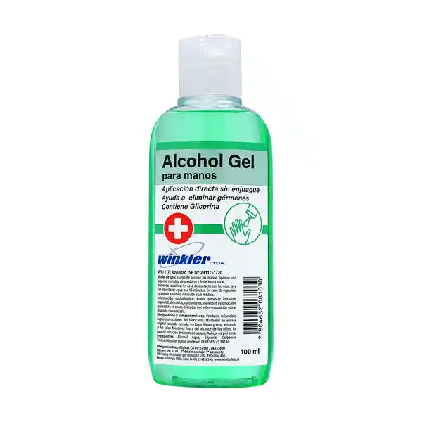 Alcohol Winklergel Para Manos