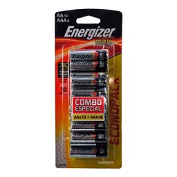 Energizer Pack Aax10 + Aaax6