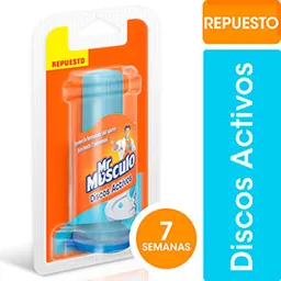 Discos Adhesivos para Inodoro Pato Marina Repuesto 38gr