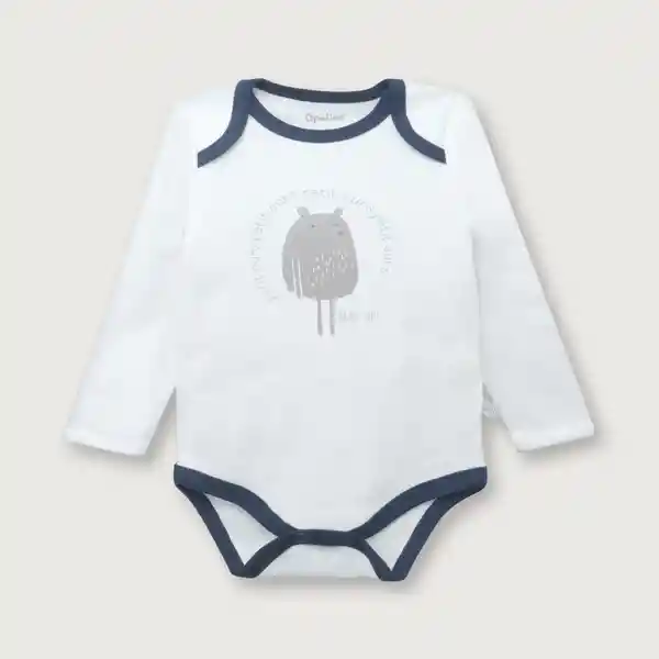 Pack Body de Niño Blanco Talla 18M Opaline