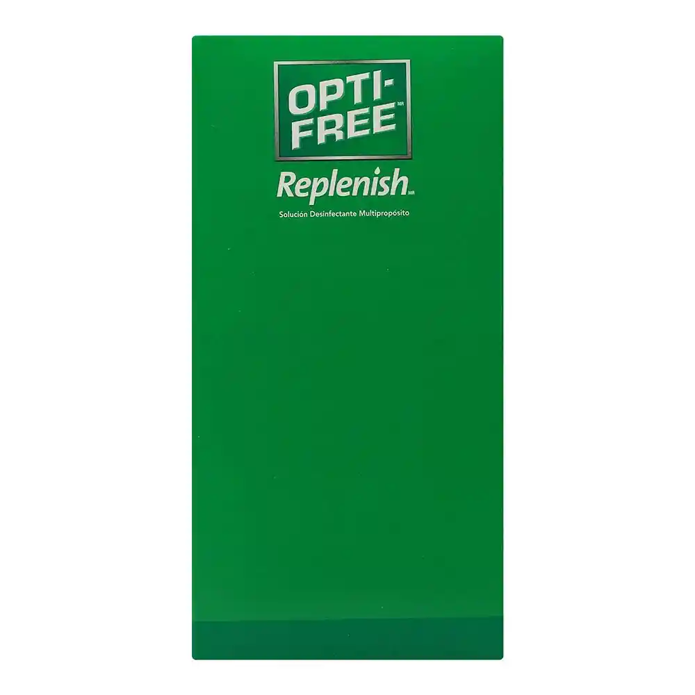 Opti Free Replenish Caja con Frasco Gotero de 120 Ml