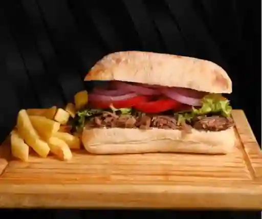 Mechada Criolla+Papas Fritas