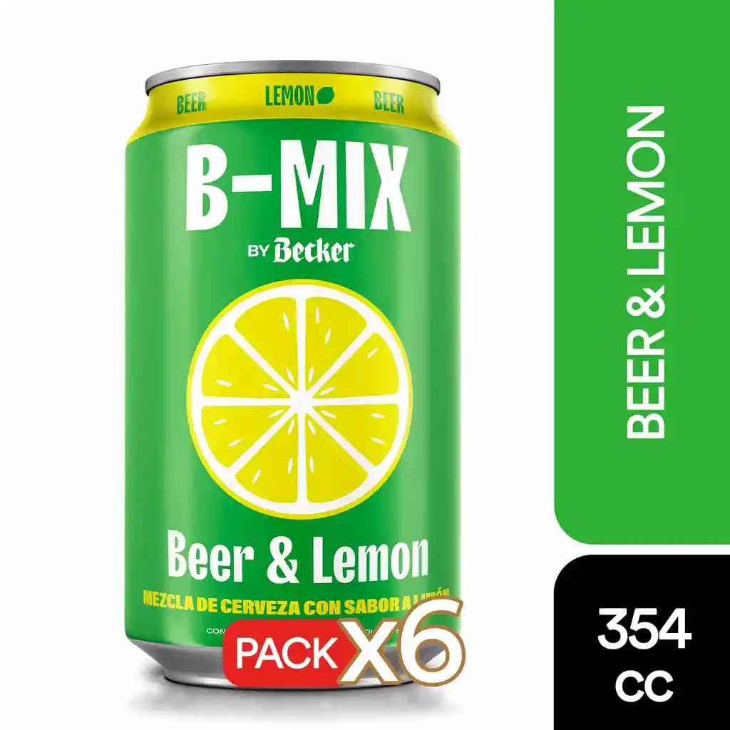 B-Mix Pack Cerveza de Limón