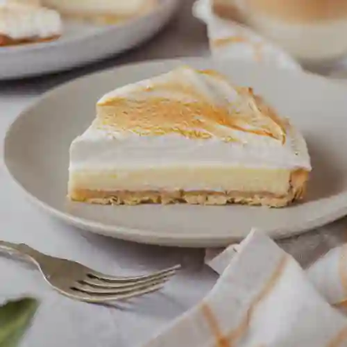 Súper pie de limón porción