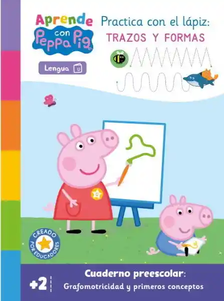 Peppa Pig Aprende. Grafomotricidad - Hasbro