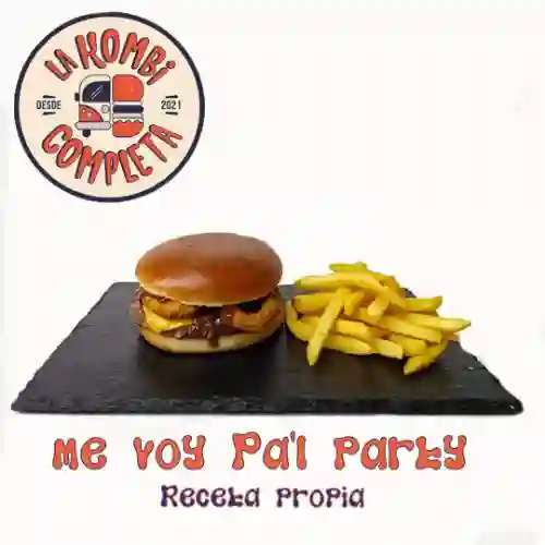Hamburguesa Me Voy Pa´l Party