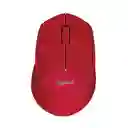 Logitech Mouse Wireless M280 Color Rojo 