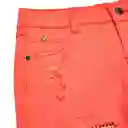 Short De Nña Rojo Pillin 12