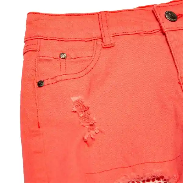 Short De Nña Rojo Pillin 12