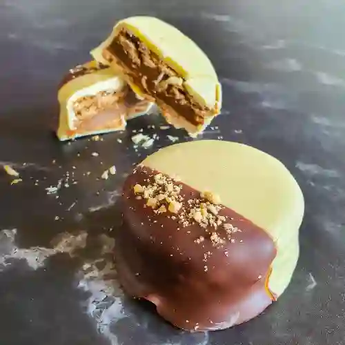 Alfajor de Chocolate Blanco