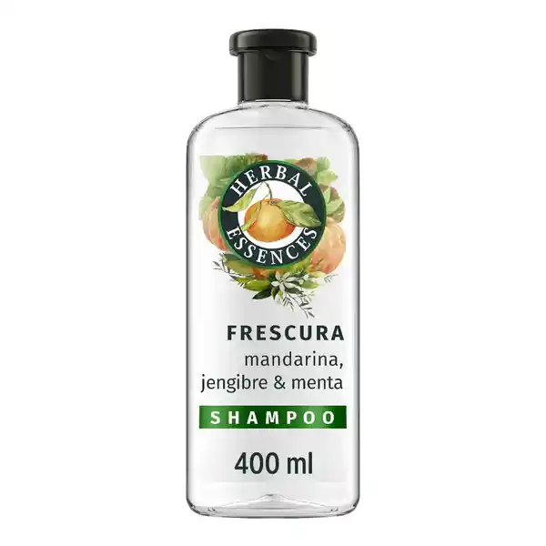 Herbal Essences Shampoo Frescura Mandarina Jengibre y Menta